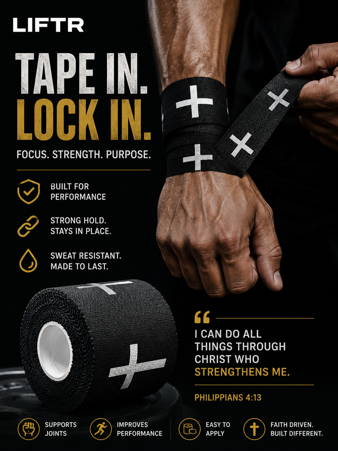 LIFTR Lock-In Tape