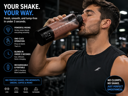 LIFTRS BlendX™ Portable Blender Bottle
