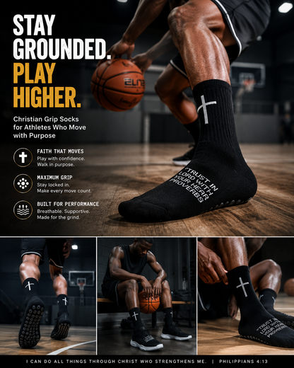 LIFTRS CrossGrip Pro Socks